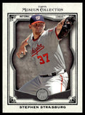 2013 Topps Museum Collection Stephen Strasburg Baseball Card Washington