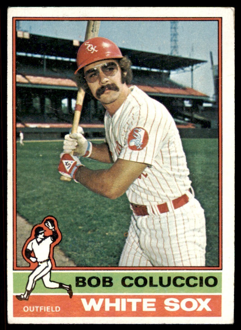 1976 TOPPS BOB COLUCCIO . CHICAGO WHITE SOX #333