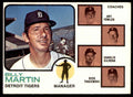 1973 TOPPS TIGERS FIELD LEADERS . DETROIT TIGERS #323