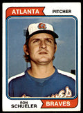 1974 TOPPS RON SCHUELER . ATLANTA BRAVES #544