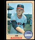 1968 TOPPS JIM MCGLOTHLIN . CALIFORNIA ANGELS #493