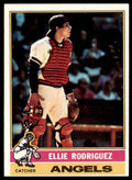 1976 TOPPS ELLIE RODRIGUEZ . CALIFORNIA ANGELS #512