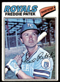1977 TOPPS FREDDIE PATEK . KANSAS CITY ROYALS #422