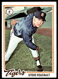 1978 TOPPS STEVE FOUCAULT . DETROIT TIGERS #68