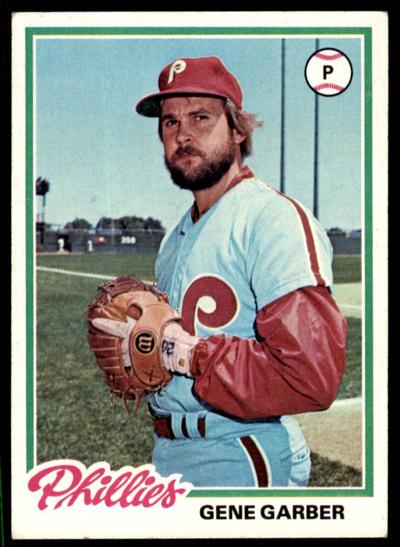 1978 TOPPS GENE GARBER . PHILADELPHIA PHILLIES #177