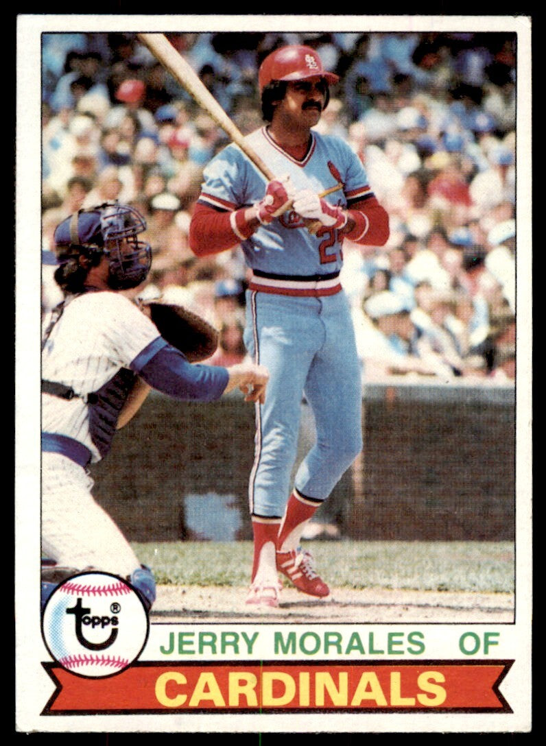 1979 TOPPS JERRY MORALES . ST. LOUIS CARDINALS #452