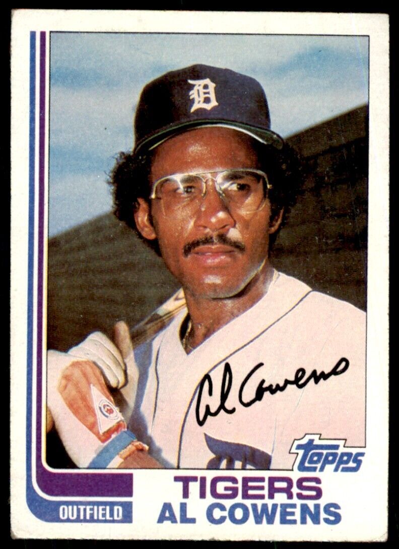 1982 TOPPS AL COWENS . DETROIT TIGERS #575