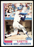 1982 TOPPS MIKE JORGENSEN . NEW YORK METS #566
