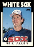 1986 TOPPS TRADED NEIL ALLEN . CHICAGO WHITE SOX #2T