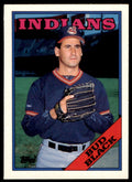 1988 TOPPS TRADED BUD BLACK . CLEVELAND INDIANS #16T