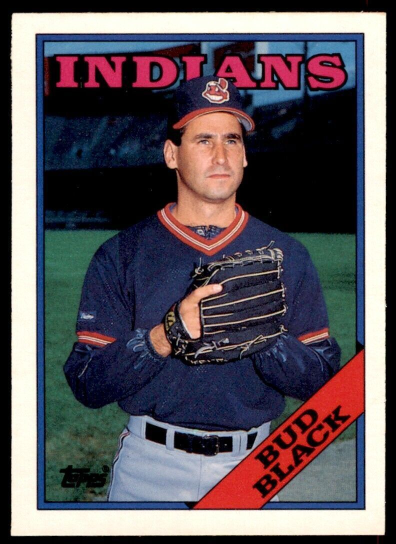 1988 TOPPS TRADED BUD BLACK . CLEVELAND INDIANS #16T