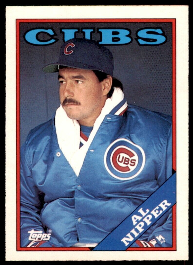 1988 TOPPS TRADED AL NIPPER . CHICAGO CUBS #75T