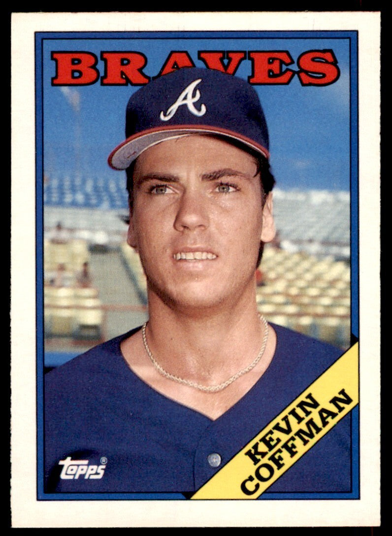 1988 TOPPS TRADED KEVIN COFFMAN . ATLANTA BRAVES #29T