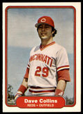 1982 FLEER DAVE COLLINS . CINCINNATI REDS #61