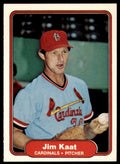 1982 FLEER JIM KAAT . ST. LOUIS CARDINALS #117