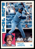 1984 O-PEE-CHEE WILLIE AIKENS . TORONTO BLUE JAYS #137