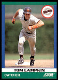 1991 SCORE 100 RISING STARS TOM LAMPKIN . SAN DIEGO PADRES #70