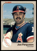 1983 FLEER JOE FERGUSON . CALIFORNIA ANGELS #87