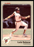 1983 FLEER LUIS SALAZAR . SAN DIEGO PADRES #371