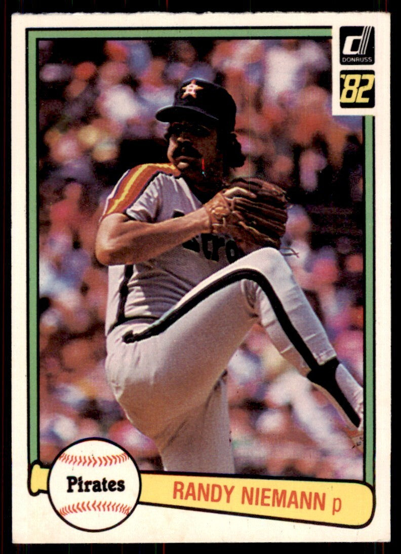 1982 DONRUSS RANDY NIEMANN . PITTSBURGH PIRATES #473
