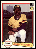 1982 DONRUSS JUAN EICHELBERGER . SAN DIEGO PADRES #422