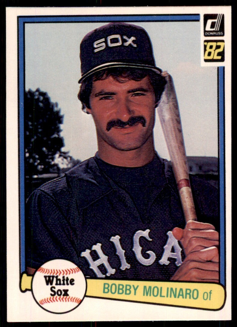1982 DONRUSS BOBBY MOLINARO . CHICAGO WHITE SOX #417