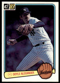 1983 DONRUSS DOYLE ALEXANDER . NEW YORK YANKEES #451