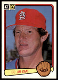 1983 DONRUSS JIM KAAT . ST. LOUIS CARDINALS #343