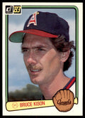 1983 DONRUSS BRUCE KISON . CALIFORNIA ANGELS #267