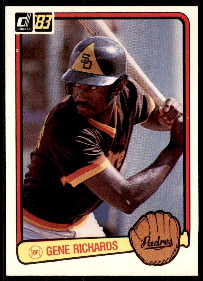 1983 Donruss Gene Richards . San Diego Padres #271