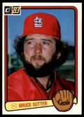1983 DONRUSS BRUCE SUTTER . ST. LOUIS CARDINALS #40