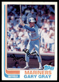 1982 TOPPS GARY GRAY . SEATTLE MARINERS #523