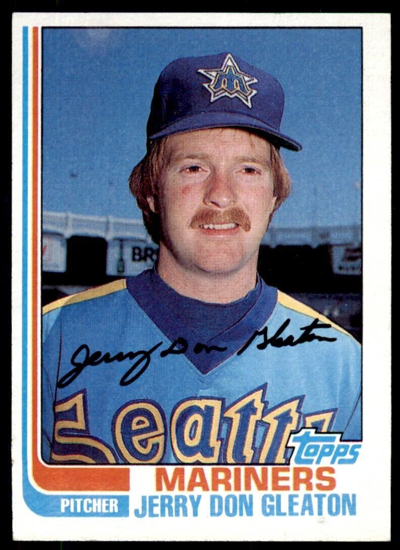 1982 TOPPS DON GLEATON SEATTLE MARINERS #371