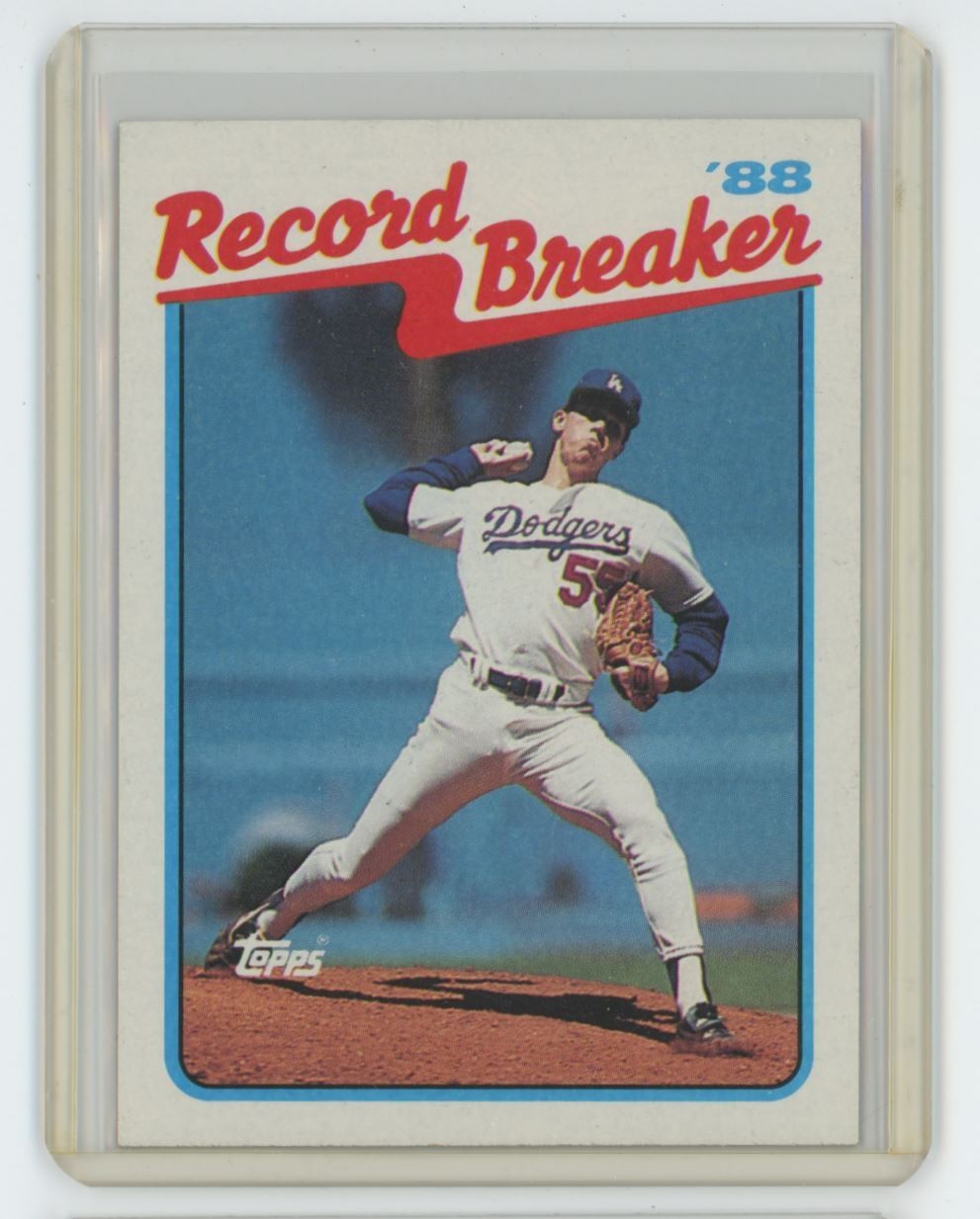 1989 TOPPS OREL HERSHISER . LOS ANGELES DODGERS #5