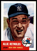 1991 TOPPS ARCHIVES 1953 ALLIE REYNOLDS . NEW YORK YANKEES #141