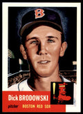 1991 TOPPS ARCHIVES 1953 DICK BRODOWSKI . BOSTON RED SOX #69