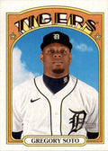 2021 TOPPS HERITAGE GREGORY SOTO . DETROIT TIGERS #329