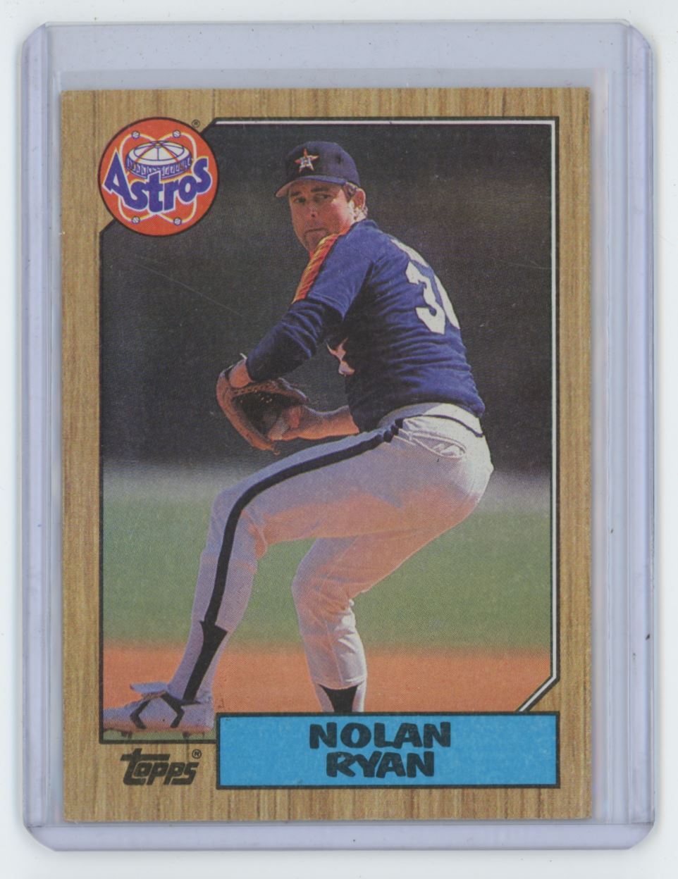 1987 TOPPS NOLAN RYAN . HOUSTON ASTROS #757