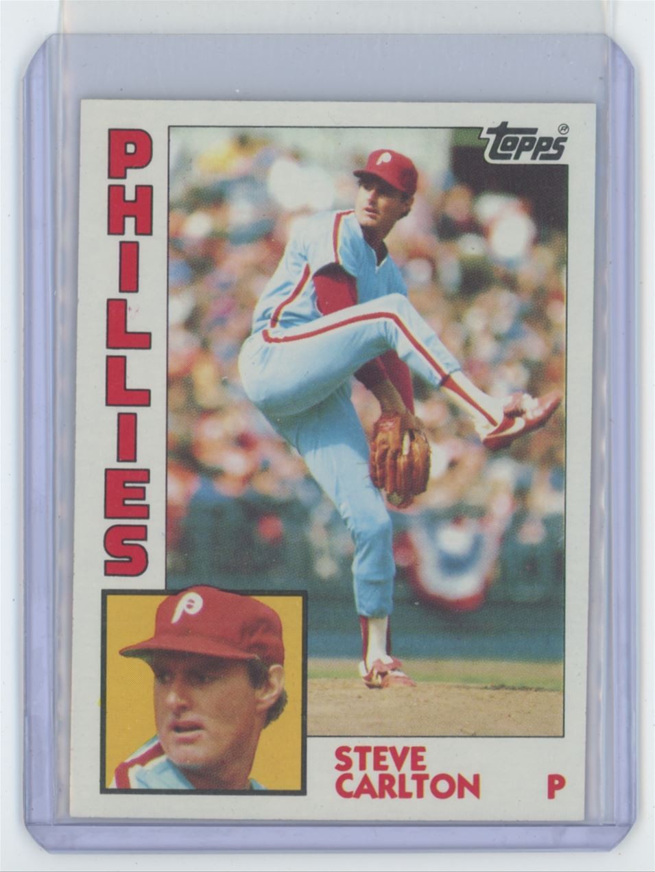 1984 TOPPS. STEVE CARLTON . PHILADELPHIA PHILLIES #780