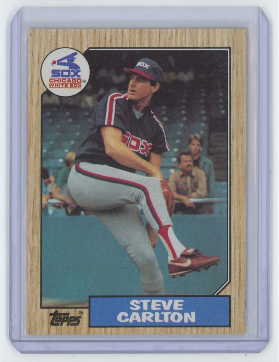 1987 TOPPS STEVE CARLTON . CHICAGO WHITE SOX #718