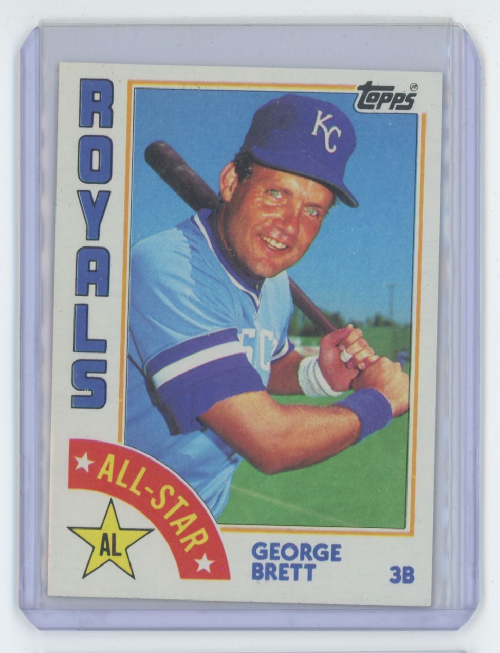 1984 TOPPS. GEORGE BRETT . KANSAS CITY ROYALS #399