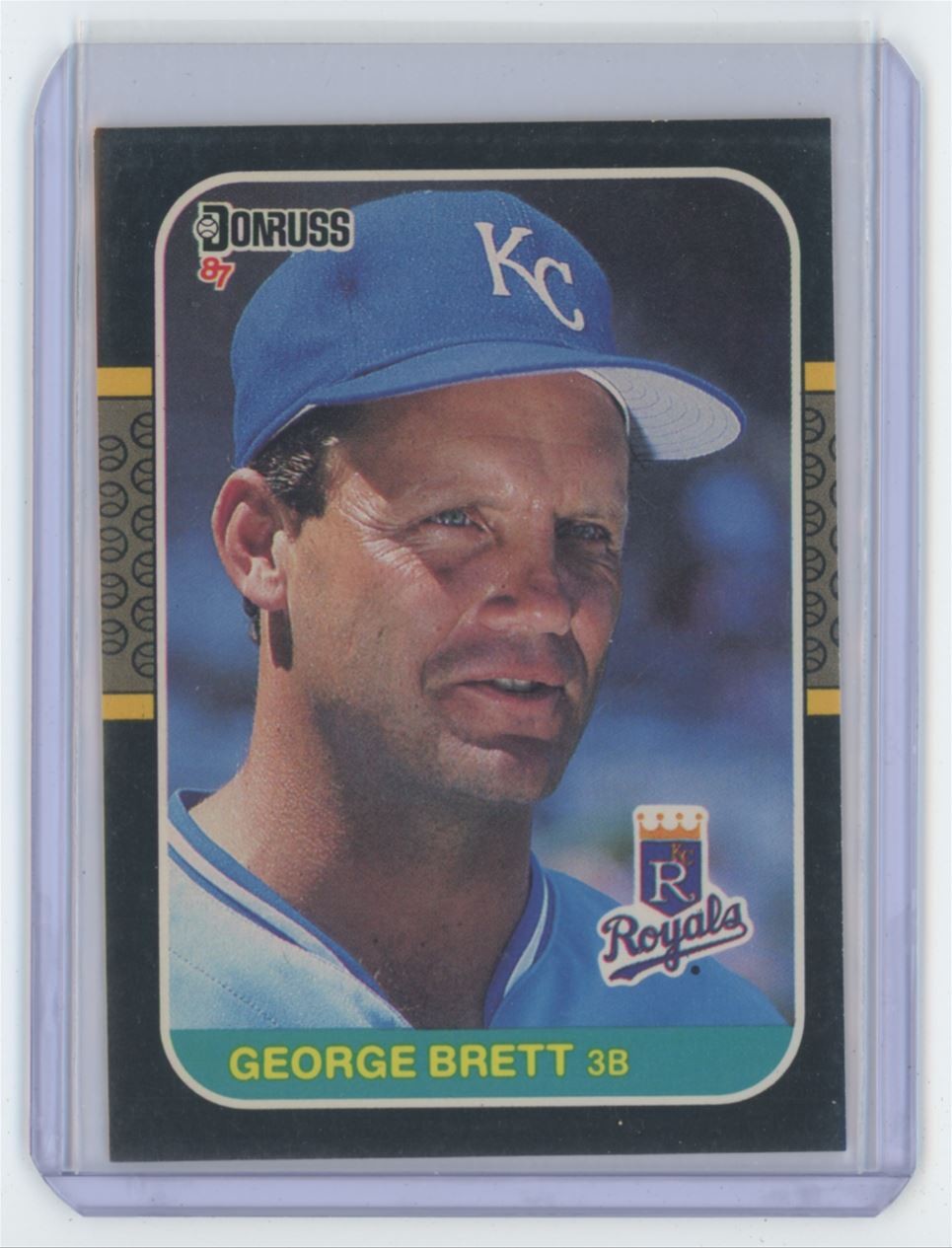 1987 DONRUSS GEORGE BRETT . KANSAS CITY ROYALS #54