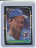 1987 DONRUSS. GEORGE BRETT . KANSAS CITY ROYALS #54