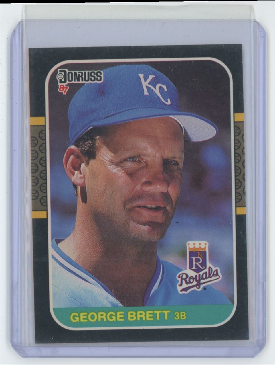 1987 DONRUSS. GEORGE BRETT . KANSAS CITY ROYALS #54