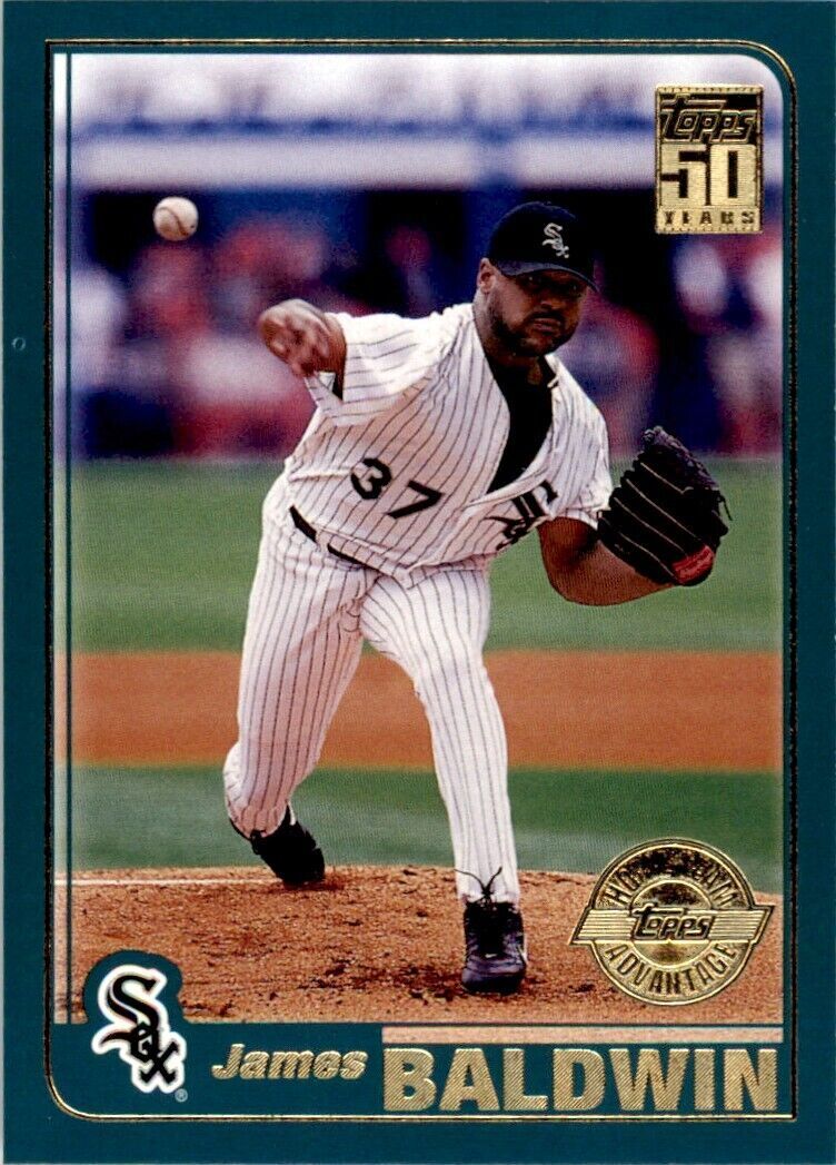 2001 TOPPS JAMES BALDWIN . CHICAGO WHITE SOX #230