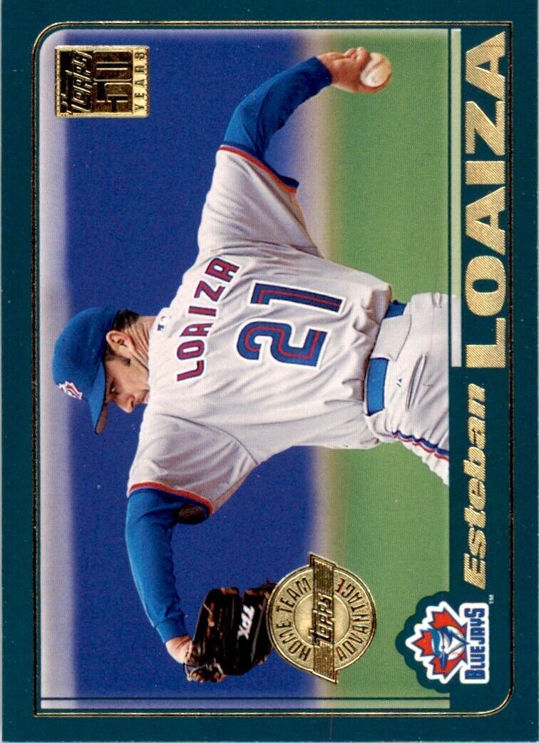 2001 TOPPS ESTEBAN LOAIZA . TORONTO BLUE JAYS #513