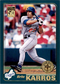 2001 TOPPS ERIC KARROS . LOS ANGELES DODGERS #455