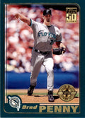 2001 TOPPS BRAD PENNY . FLORIDA MARLINS #173