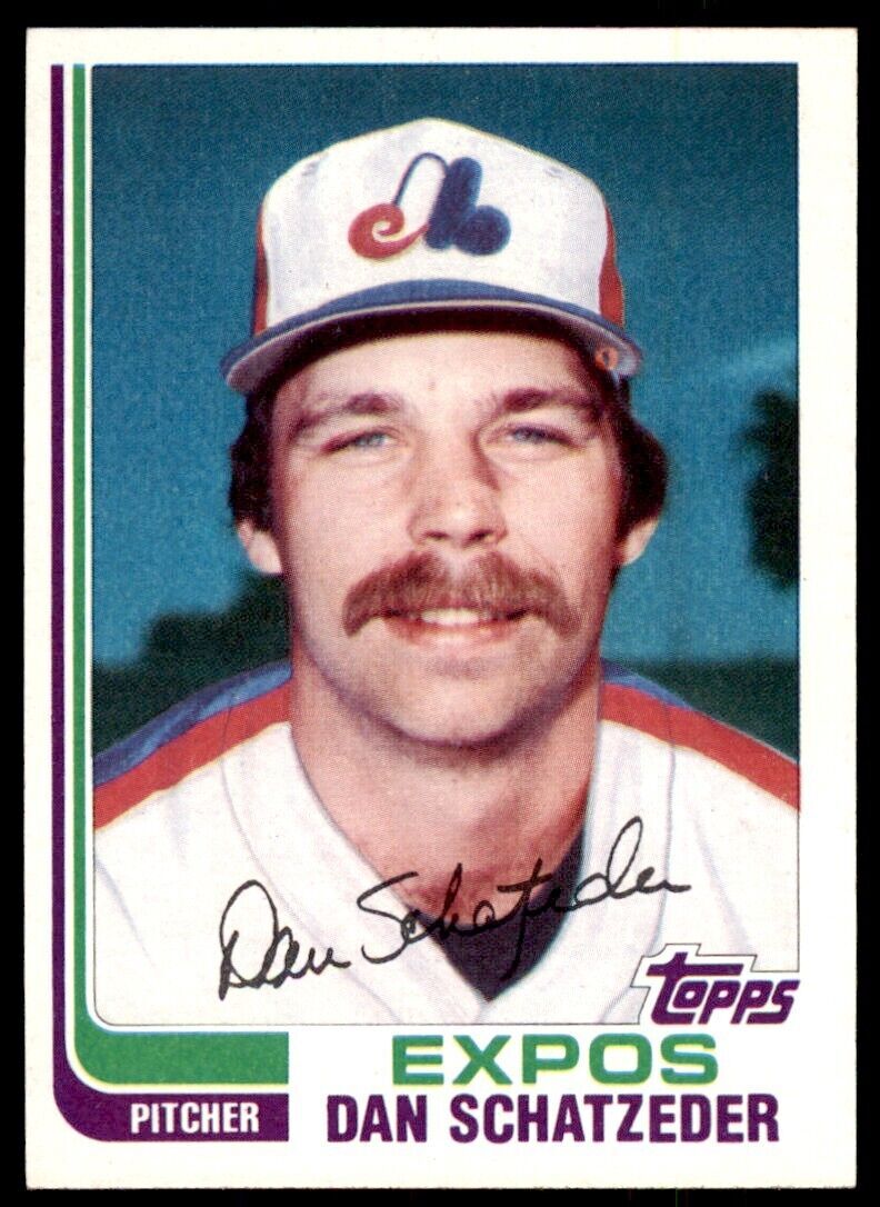 1982 TOPPS TRADED DAN SCHATZEDER . DETROIT TIGERS #104T
