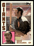 1984 TOPPS TRADED GENE RICHARDS . SAN FRANCISCO GIANTS #99T